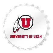 Utah Utes: Bottle Cap Wall Sign, NCUTAH-210-01