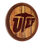 UTEP Miners 20" Barrel Team Logo Wall Sign FNB-NCUTEP-240