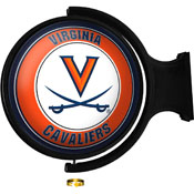 Virginia Cavaliers: Original Round Lighted Rotating Wall Sign, NCUVAC-115-01