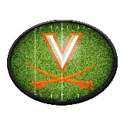 Virginia Cavaliers: On the 50 - Oval Slimline Lighted Wall Sign, NCUVAC-140-22