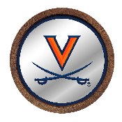 Virginia Cavaliers: Mirrored Barrel Top Mirrored Wall Sign, NCUVAC-245-01