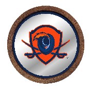 Virginia Cavaliers: Shiled - Mirrored Barrel Top Mirrored Wall Sign, NCUVAC-245-02