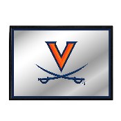 Virginia Cavaliers: Framed Mirrored Wall Sign, FNB-NCUVAC-265-01A