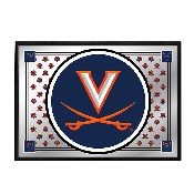 Virginia Cavaliers: Team Spirit - Framed Mirrored Wall Sign, FNB-NCUVAC-265-02A