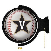 Vanderbilt Commodores: Baseball - Rotating Lighted Wall Sign, NCVAND-115-31