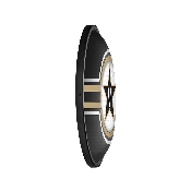 Vanderbilt Commodores: Oval Slimline Lighted Wall Sign, FNB-NCVAND-140-01A