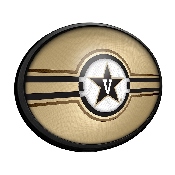 Vanderbilt Commodores: Oval Slimline Lighted Wall Sign, FNB-NCVAND-140-01A