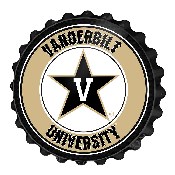 Vanderbilt Commodores: Bottle Cap Wall Sign, NCVAND-210-01