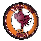 Virginia Tech Hokies: Mascot - Round Slimline Lighted Wall Sign, NCVTCH-130-02