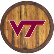 Virginia Tech Hokies: Faux Barrel Top Sign, NCVTCH-240-01