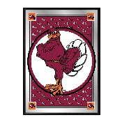 Virginia Tech Hokies: Team Spirit, Mascot - Framed Mirrored Wall Sign, NCVTCH-275-02