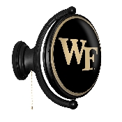 Wake Forest Demon Deacons: Original Oval Rotating Lighted Wall Sign, FNB-NCWAKE-125-01A