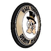 Wake Forest Demon Deacons: Mascot - Round Slimline Lighted Wall Sign, NCWAKE-130-02