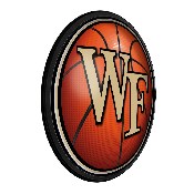 Wake Forest Demon Deacons: Basketball - Round Slimline Lighted Wall Sign, NCWAKE-130-11
