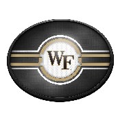 Wake Forest Demon Deacons: Oval Slimline Lighted Wall Sign, FNB-NCWAKE-140-01A