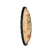 Wake Forest Demon Deacons: Hardwood - Oval Slimline Lighted Wall Sign, NCWAKE-140-12