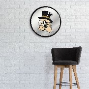 Wake Forest Demon Deacons: Mascot - Modern Disc Mirrored Wall Sign, NCWAKE-235-02A
