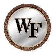 Wake Forest Demon Deacons: "Faux" Barrel Top Mirrored Wall Sign, FNB-NCWAKE-245-01A