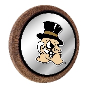 Wake Forest Demon Deacons: Mascot - "Faux" Barrel Top Mirrored Wall Sign, FNB-NCWAKE-245-02A