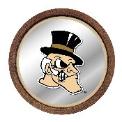 Wake Forest Demon Deacons: Mascot - "Faux" Barrel Top Mirrored Wall Sign, FNB-NCWAKE-245-02A