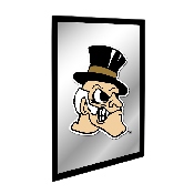 Wake Forest Demon Deacons: Mascot - Framed Mirrored Wall Sign, FNB-NCWAKE-275-01A