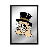 Wake Forest Demon Deacons: Mascot - Framed Mirrored Wall Sign, FNB-NCWAKE-275-01A