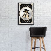 Wake Forest Demon Deacons: Mascot Team Spirit - Framed Mirrored Wall Sign, NCWAKE-275-02
