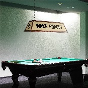 Wake Forest Demon Deacons: Premium Wood Pool Table Light, FNB-NCWAKE-330-01A