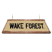 Wake Forest Demon Deacons: Premium Wood Pool Table Light, FNB-NCWAKE-330-01A