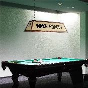 Wake Forest Demon Deacons: Premium Wood Pool Table Light, FNB-NCWAKE-330-01A