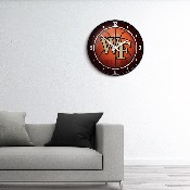 Wake Forest Demon Deacons: Basketball - Modern Disc Wall Clock, NCWAKE-510-11
