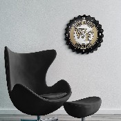Wake Forest Demon Deacons: Bottle Cap Wall Clock, NCWAKE-540-01