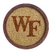 Wake Forest Demon Deacons: "Faux" Barrel Framed Cork Board, FNB-NCWAKE-632-01A