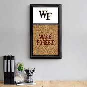 Wake Forest Demon Deacons: Dual Logo - Cork Note Board, FNB-NCWAKE-640-02A