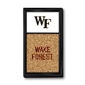 Wake Forest Demon Deacons: Dual Logo - Cork Note Board, FNB-NCWAKE-640-02A