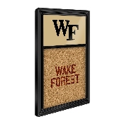 Wake Forest Demon Deacons: Dual Logo - Cork Note Board, FNB-NCWAKE-640-02A
