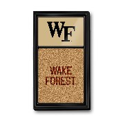 Wake Forest Demon Deacons: Dual Logo - Cork Note Board, FNB-NCWAKE-640-02A
