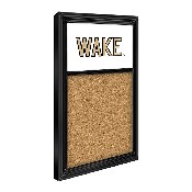 Wake Forest Demon Deacons: WAKE - Cork Note Board, NCWAKE-640-05
