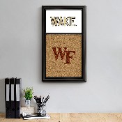 Wake Forest Demon Deacons: WAKE Dual Logo - Cork Note Board, NCWAKE-640-06