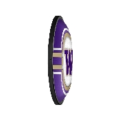 Washington Huskies: Oval Slimline Lighted Wall Sign, FNB-NCWASH-140-01A