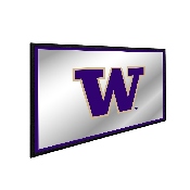 Washington Huskies: Framed Mirrored Wall Sign, FNB-NCWASH-265-01A