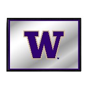 Washington Huskies: Framed Mirrored Wall Sign, FNB-NCWASH-265-01A