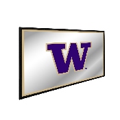 Washington Huskies: Framed Mirrored Wall Sign, FNB-NCWASH-265-01A