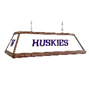 Washington Huskies: Huskies - Premium Wood Pool Table Light, FNB-NCWASH-330-02A