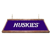 Washington Huskies: Huskies - Premium Wood Pool Table Light, FNB-NCWASH-330-02A