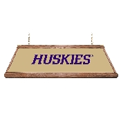 Washington Huskies: Huskies - Premium Wood Pool Table Light, FNB-NCWASH-330-02A