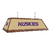 Washington Huskies: Huskies - Premium Wood Pool Table Light, FNB-NCWASH-330-02A