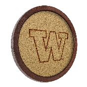 Washington Huskies: "Faux" Barrel Framed Cork Board, FNB-NCWASH-632-01A