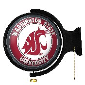 Washington State Cougars: Original Round Rotating Lighted Wall Sign, NCWAST-115-01