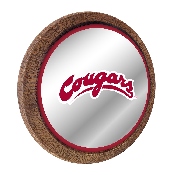 Washington State Cougars: Mirrored Barrel Top Mirrored Wall Sign, NCWAST-245-02